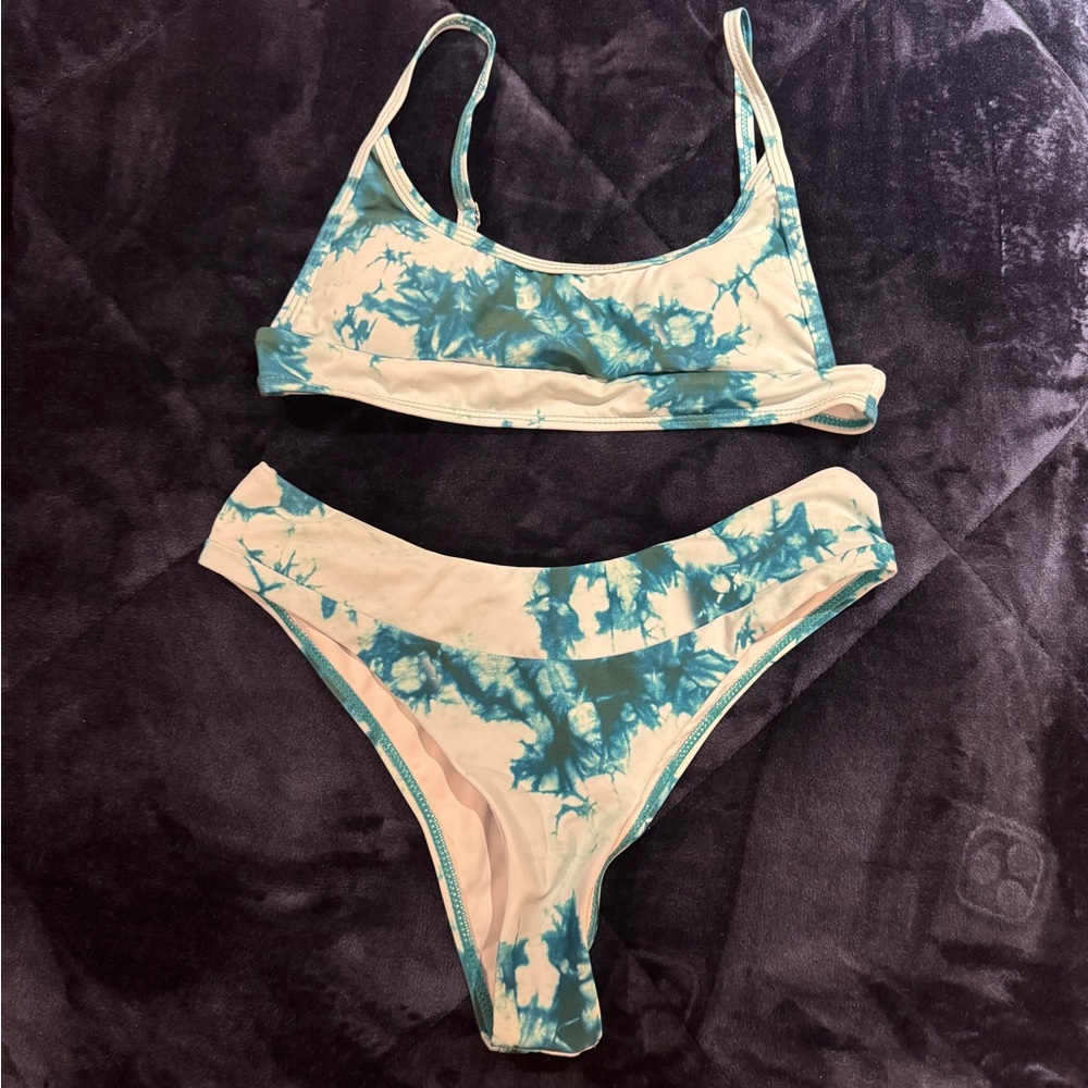 SHEIN tie dye colour bikini
